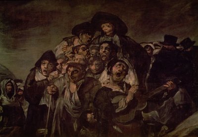 Pilgrimage to the Pool of San Isidro (detail) by Francisco de Goya